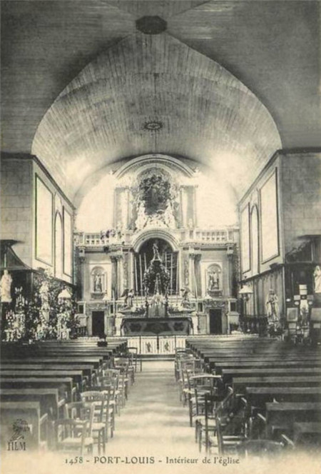 Intérieur Eglise Notre-Dame de Port-Louis